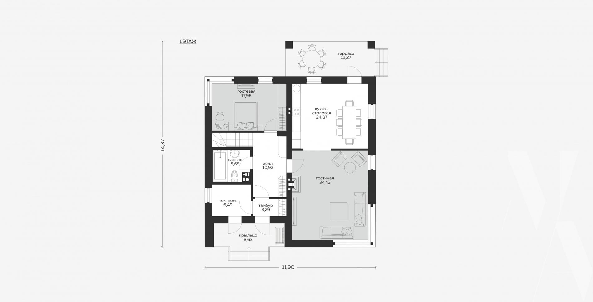 Планировка проекта дома №m-318 m-318_p (1).jpg